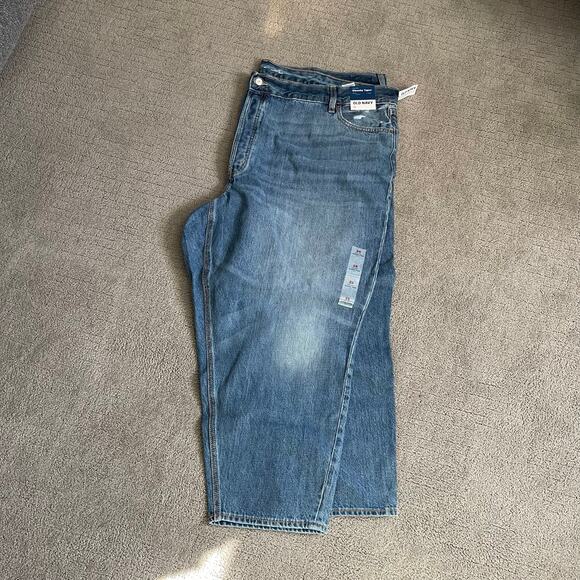 Old Navy Women’s 3 Size 26 Denim Bundle Boyfriend Slouchy Taper NWT - Picture 3 of 10
